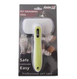 AnimAll Грум пуходерка з автоматичною системою очищення, MG9615 Зелена