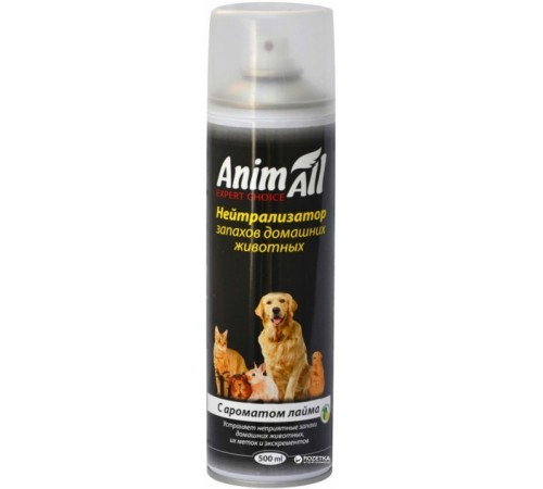 AnimAll Нейтралізатор запаху домашніх тварин 500мл (ал.балон)