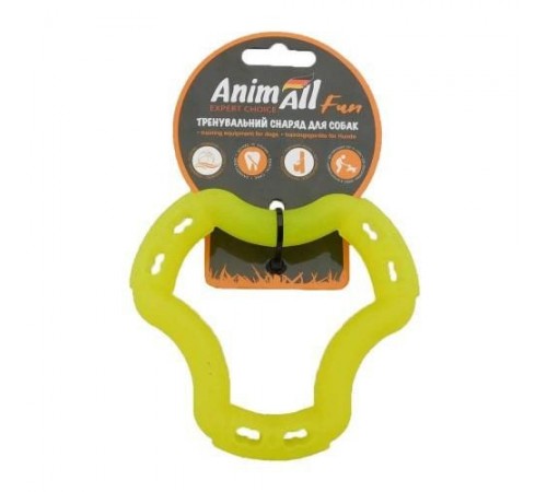 AnimAll Fun Кільце 6 сторін 12 см жовте 88201