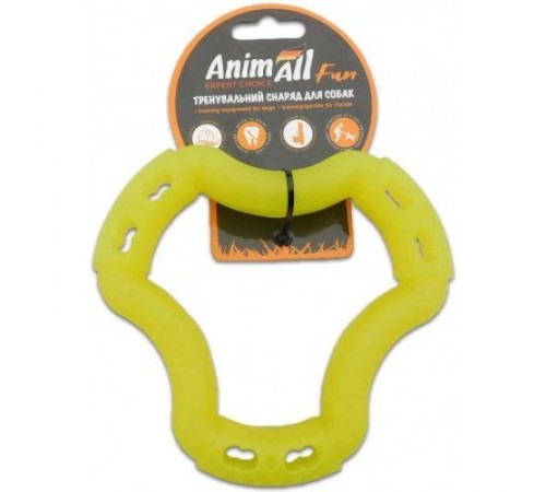AnimAll Fun Кільце 6 сторін 15 см жовте 88211