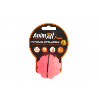 AnimAll Fun М'яч тренувальний 7 см кораловий
