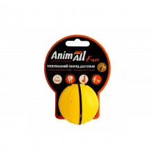 AnimAll Fun м'яч тренувальний 5 см жовтий