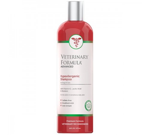 Veterinary Formula Hypoallergenic Shampoo - шампунь гіпоалергенний для котів та собак, 45мл