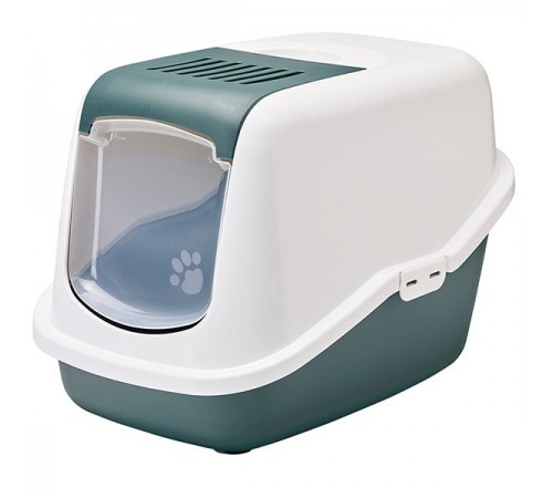 Savic Nestor Nordic закритий туалет для котів, сіро-зелений, 56х39х38,5см (0227 0WMG)