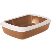 Savic IRIZ NORDIC 50 туалет з борт. для котів,світло-коричневий,50х37х13 см (0264 0WHZ)