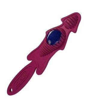 JOYSER Slimmy ХУДИЙ ЛИС (Skin Fox) іграшка для собак, гума, рожевий, S/M, 38 9 см (07028)