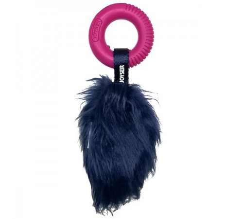 JOYSER Puppy ХВІСТ З КІЛЬЦЕМ (Tail with Ring) іграшка для цуценят, рожевий, S, 14 см (07045)