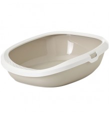 Savic Gizmo large туалет для котів, великий, білий мокко (2016 OWMC)