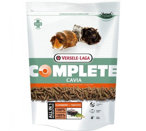 Versele-Laga Complete Cavia - Верселе-Лага гранульований корм для морських свинок, 500г