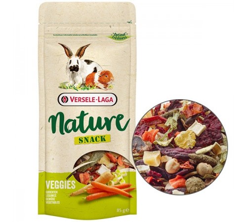 VL Nature Snack ОВОЧІ (Veggies) ласощі для морських свинок та кролів, 85 г (614334 )