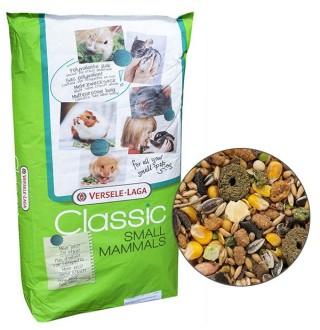 Versele-Laga Classic Zero - Верселе-Лага повсякденний корм "Класик Зеро" для всеїдних і травоїдних гризунів, 20кг