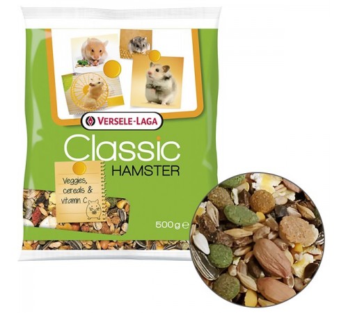 Versele-Laga Classic Hamster - Верселя-Лага корм для хом'яків, 500г