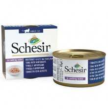 Schesir ТУНЕЦЬ З АНЧОУСАМИ І РИСОМ (TunaWhitebaitRice) консерви для кішок банка 85г C177 (750525х14шт)