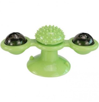 AGrizZzly Інтерактивна іграшка для котів на присосці Крейзи Кєт, м'ятна 9888