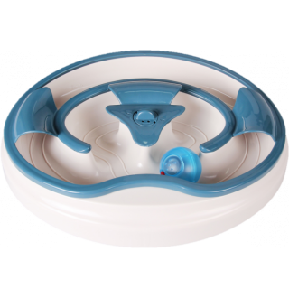 AnimAll CrazZzy Іграшка для котів трек з музичним м'ячем шоколад