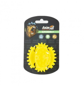 AGrizZzly Іграшка мультифункціональний м'яч, жовтий, (d- 7.5 см)  0129