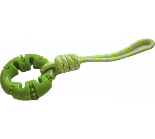 AGrizZzly Іграшка дентал з канатом, green 9765