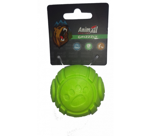 AGrizZzly Іграшка м'ячик з ароматом зеленого яблука, green 9871