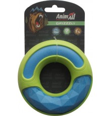 AnimAll GrizZzly Іграшка подвійне кільце, blue/green 9925