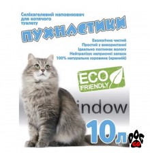 Пушистики. Силікагелевий Наповнювач. 10л, 3шт/уп