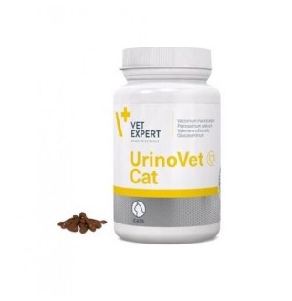 УріноВет Кет (45 капс.Twist off) --підтрим.сеч.тракту котів (журавлина, глюкозамін, петрушка, валері