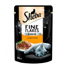 SHEBA cij POU з індичкою в желе 12*85 г