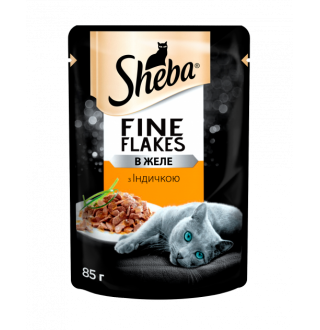 SHEBA cij POU з індичкою в желе 12*85 г