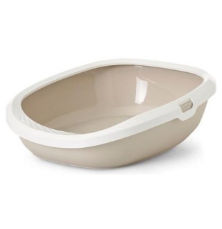 Savic Gizmo medium туалет для котів, середній, білий мокко (2015 OWMC)