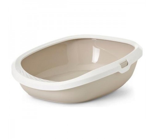 Savic Gizmo medium туалет для котів, середній, білий мокко (2015 OWMC)