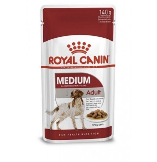 Royal Canin Medium Adult - вологий корм шматочки в соусі для дорослих собак середніх порід, 140г