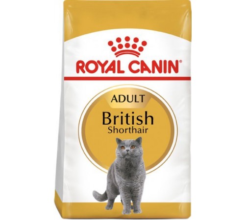 Royal Canin British Shorthair Adult - cухий корм із птицею для дорослих Британських короткошерстих котів, 10кг