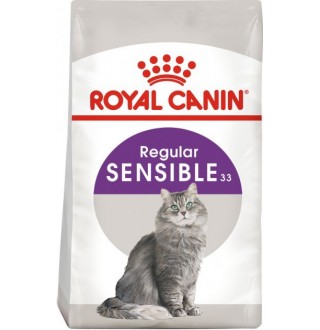 Royal Canin Sensible 33 - сухий корм з птицею для котів з чутливою травною системою, 10кг