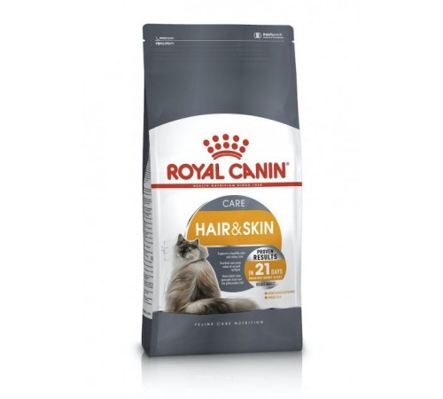 Royal Canin Hair&Skin Care - сухий корм для дорослих котів, для здоров'я шкіри та краси шерсті, 10кг
