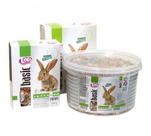 Lolopets повнораційний корм для кролика 1000гр. LO-71202