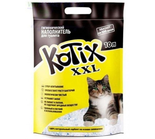 KOTIX Наповнювач для туалета 10 L (3шт.)