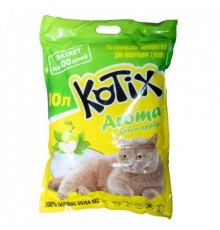 KOTIX Green Apple Наповнювач для туалету 10 L (3шт.) НОВИНКА