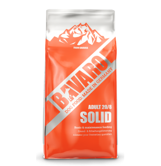 Bavaro Solid 20/8 - сухий корм для дорослих і літніх собак, 18кг