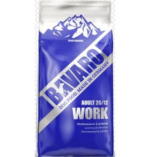 Bavaro Work 26/12 - сухий корм для робочих собак з постійними інтенсивними навантаженнями, 18кг