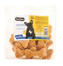 PAUSE snack Ласощі для собак, вухо кроля(25%) з курячим м'ясом (63%), 500g.