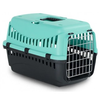 GIPSY 2 large Blue Переноска, металеві двері, 58х38х38h см