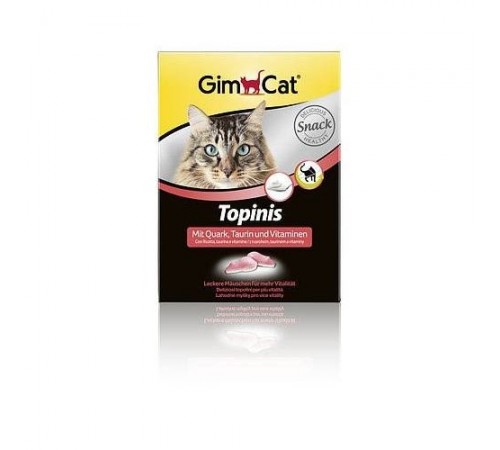 GimCat Д-Т Топініс 180 шт Творог