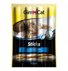 GimCat М'ясні палички для кішок лосось та форель grain-free 4шт.