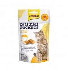 GimCat Ласощі для котів Нутрі Покетс Сир крекери з начинкою з таурином 60г арт.400716/419329
