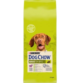Purina Dog Chow Adult Lamb - сухий корм з ягням для дорослих собак, 14кг