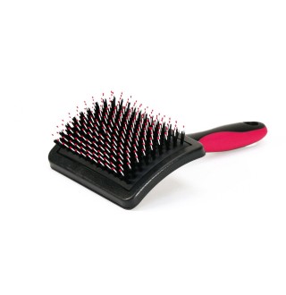 Пуходерка з напиленням і щетиною велика, 11,5х9см