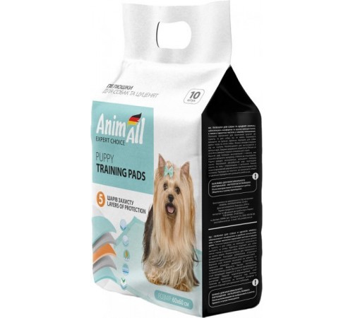 AnimAll Пелюшки 60х45 см / 10 штук, (40 шт/ящ)