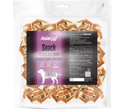 AnimAll Snack курячі сосиски для собак 500 г, 99487