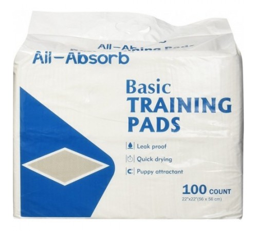 All Absorb Пелюшки Basic 56х58см / 100 штук, А03