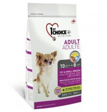 1st Choice Adult Mini Lamb Fish - сухий корм з ягням і рибою для дорослих собак міні порід схильних до алергії, 350г