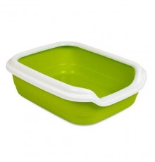 Туалет для котів Comfort M 41х30х13.5, лайм. Арт. PR241737